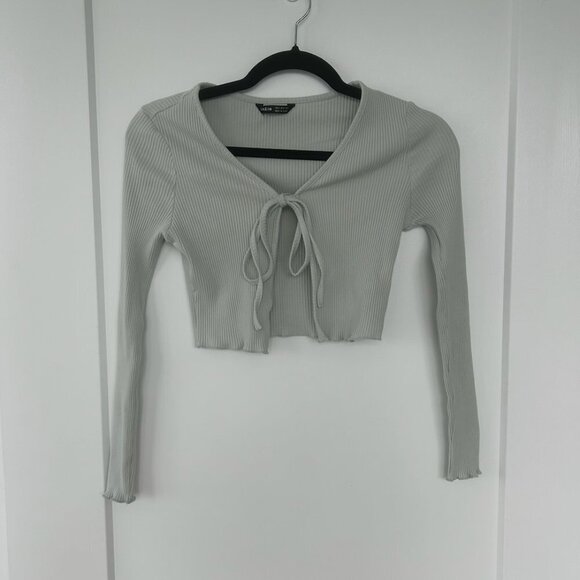 Tops - Ribbed Tie Top